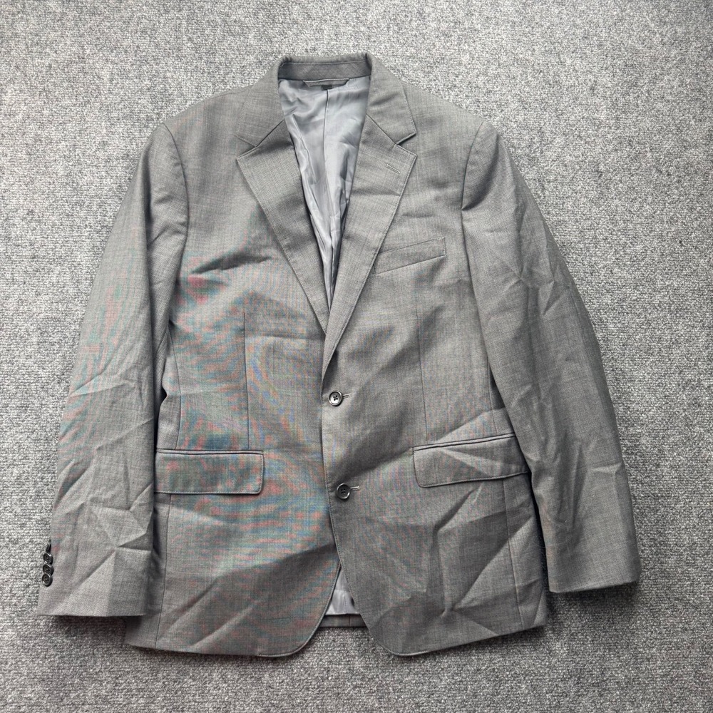 Bonobos‎ Blazer Mens 38R Gray Wool Blend Suit Jacket Sport Coat